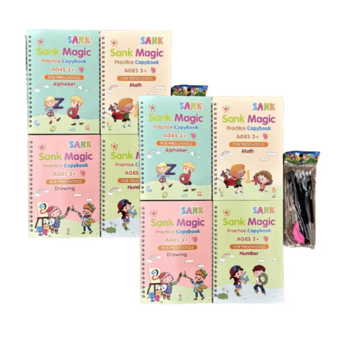 Cuaderno Magico de Caligrafía Reutilizable