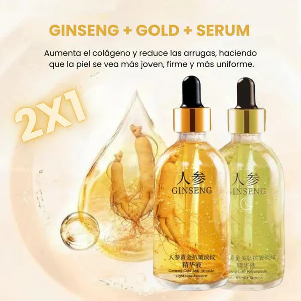 COMPRA 1 Y LLÉVATE 2 Ginseng™ Serum Reafirmante Rejuvenecedor